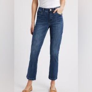 Old Navy Mid-Rise Wow Boyfriend Straight Jeans - Dark Wash Blue Size 4